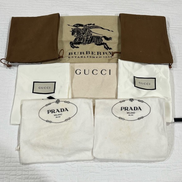 BURBERRY/PRADA/GUCCI :: DUST BAGS - Picture 1 of 12